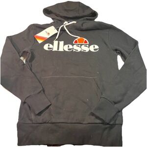 Nwt Men's Ellesse‎ SL Gottero  Oh Hoody Pull-Over Hoodie Size Small Color Black